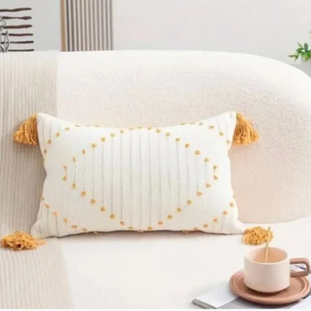 NEW!!!! 100% cotton decorative pillow case 1pcs